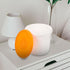 Travel Tissue Dispenser Portable Round Jar Container Baby Wipe Dispenser Refillable Diaper Wipe Case Mini Trash Can