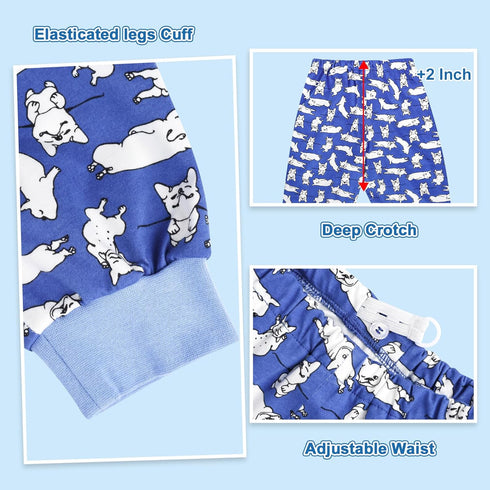 2 Packs MooMoo Baby Leakproof Diaper Pants for Boys and Girls Reusable and Absorbent Protection for Potty Training