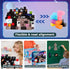 100PCS Set, Playsets 3-10,Sensory Goody King Space Rocket Magnetic Building Blocks |Space Adventure Magnetic Blocks