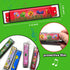 Wholelovein 35 16 3 Pcs Harmonica for Kids Holes Musical Instrument, Return Gift Cartoon Double Row Harmonica Bulk Toy