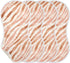 tplaotee 22x11in Pastel Brown Zebras Cotton Soft Burp Cloths Soft and Absorbent? Baby wash Cloth for Gender Neutral