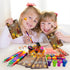 144 Set Cinrobiye Pcs Western Cowboy Party Favors, Wild West Coloring Books, Stickers, Tattoos, Stampers, Rubber Ducks