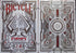 Bicycle Grid 2.0 Red Playing Cards - Poker Size Glows Under Ultraviolet Light