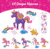5-8 5,6,7,8 6-8 6 Imagimake Window Art Princess & Unicorn | DIY Suncatcher Kit for Year Old Kids | Princess & Unicorn