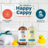 2 Happy Cappy Daily Medicated Shampoo and Body Wash Bundle - Baby Dandruff Shampoo for Cradle Cap and Seborrheic