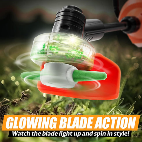 Play-Act Trimmer: 3 4 5+ Toddler Weed Electronic Modern Play Tool Designed for Little Hands Gardening Toy with Lights