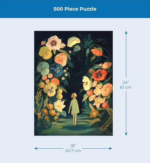 500 New York Puzzle Company - Dream World The Night Garden - Piece Jigsaw Puzzle for Adults by Emily Winfield Martin