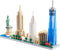 New York Skyline Micro Building Blocks Set, City Architecture Model Kit for Adults and Kids, 3452 Pieces