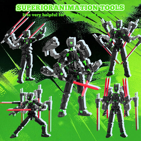 PkghoKids T13 FigureT13 13 3D 13 8 Inch) Assembly Completed Action mision figuras originales Printed Toys Nova Action