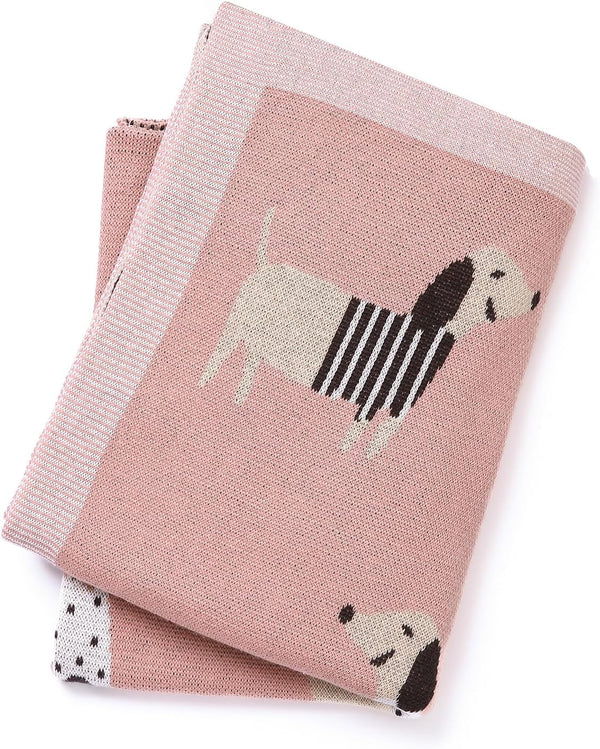 Baby Blanket 100% Cotton Soft Cooling Summer Receiving Swaddle Blankets for Boy