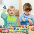 VercanMonth 43 Set 26 14 3 3-7 Pcs Magnetic Wooden Alphabet Number Trains for Kids with Alphabet, Number Trains