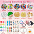 leitait Girls Toys Bracelet Making Kit, 3100pcs Beads for Charm Jewelry Making Supplies, Unicorn/Mermaid Crafts Gifts