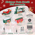 SHXYKZ Set, Set, 2 Hanging Christmas Train Under The Christmas Tree Train Toy Train for Christmas Tree with Real