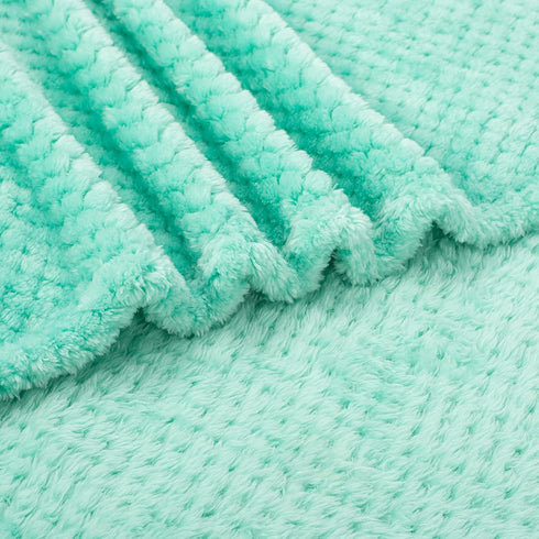 Fuzzy Blanket for Baby, Soft Warm Cozy Coral Fleece Toddler Receiving Blanket for Crib, Stroller, Travel (28Wx40L, XS-T