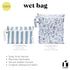 Packing Bumkins Roamio Waterproof Wet Bag for Baby, Travel, Swim Suit, Cloth Diapers, Pump Parts, Pool, Beach, Gym