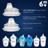 2 Nuby Piece Comfort Replacement Spout