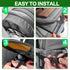 Wanateber 2-in-1 Baby Mosquito Net for Stroller Sun Shade, Stroller Cover for Sun Protection with Two-Way Zipper