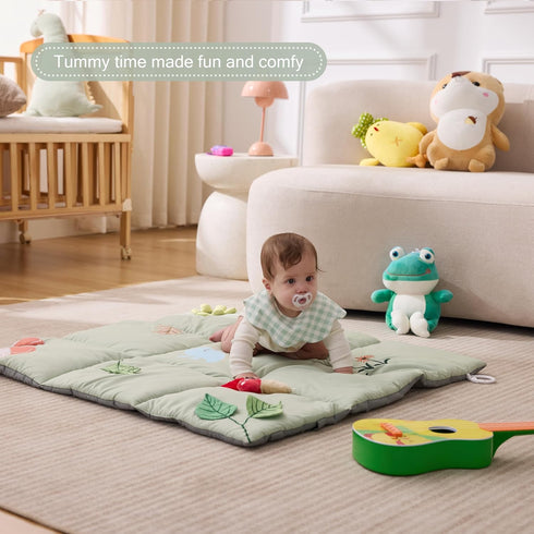9-in-1 Tummy UTEX Premium Time Mat, Baby Play Mat, Soft Sensory Mat for Infants, Newborn Essentials Gift