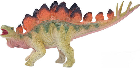Gemini&Genius Stegosaurus Toy for Kids, Dinosaur Action Figure, Sculpting & Texture Dino Collection, Great Gift for Kids