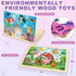 3 4 5 4 Pack 24 Wooden Princess Puzzles for Kids Age Year Old, Pcs Montessori Toddler Jigsaw Puzzles for Girl boy