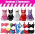 MEZHIFA 35 11.5 Inch 2 3 3 4 4 2 5 10 Pieces Doll Clothes and Accessories for Girl Dolls, Random Wedding Dresses