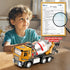 NOVAFUSION 3-5 Cement Mixer Truck Toys for Boys,Cement Mixer Toy Truck Metal Diecast Cab,Pull Back Mixer Trucks