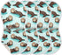 FLildon 1PC Muslin Burp Cloth for Baby Cute Sea Otters Super Absorbent Burping Cloths, Bibs for Newborn Boys Girls
