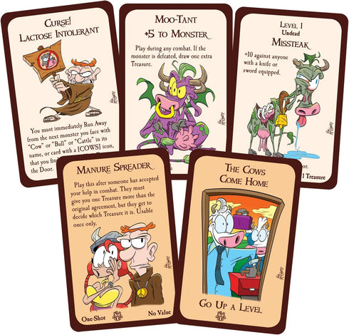 Munchkin Cows Board Game