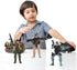 US Army Men and SWAT Team Toy Soldiers Action Figures with Military Weapons Accessories for Kids, 12Pcs