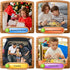 Wooden Montessori Musical Busy Board for Toddlers - Enhance Sensory and Motor Skills for 3-5 Year-Olds