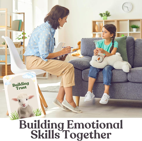 Emotion Explorers - 50 Exercises and Reflection Cards for Self Care and Social Anxiety Relief.