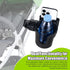 Generic Holder,2-in-1 Walker,Bike,Stroller,Wheelchair,Scooter(2 Stroller Cup Holder with Phone Cup Phone Holder