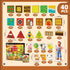 3-5, 4-8 GobiDex Magnetic Tiles with Farm Animals Building Blocks, STEM Sensory Toys for Indoor, Outdoor, and Travel