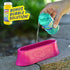 Sunny Days Entertainment Pink Princess Bubble Wand Kit, Outdoor Toy for Kids with Bubble Solution