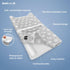 Jool Baby Serenity Soft Changing Pad + Washable Cover, Non-Slip - Fits Standard Changing Tables & Dressers (Cloud