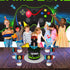 Teen Video Game Unlock Level UP 8 Happy Birthday Cake Topper 7 - PC Set - Perfect Video Game Birthday Party Decorations