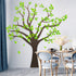 Amaonm Removable Cartoon Giant Brown Tree Wall Decals - DIY Leaves Wall Sticker for Nursery, Kids Room, Bedroom, Living