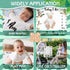 Mallard Duck Monthly Milestone Blanket for Baby Boy Flannel Newborn Infant Swaddle Growth Chart Photography Background