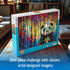 1000 Wonder Forge Peekaboo Panda Piece Jigsaw Puzzle for Adults | Unique, Perfectly-Fitting Pieces | Fun, Vibrant