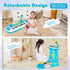 Costzon 31-Key Kids Piano Keyboard Toy, Toddler Electronic Musical Instrument with Microphone, Lights & Stool