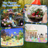 200 Set 32 Pcs Mini Resin Animal - Styles Glow in The Dark Tiny Figurines for Fairy Garden, Party Favors, Dollhouse