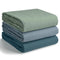 Comfy Cubs Muslin Swaddle Blankets Pack of 3, 42 x 42 Inch