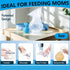 5oz Elate Manual Breast Pump for Breastfeeding | Silicone Milk Collector with Leak-Proof Stopper for Nursing Moms |