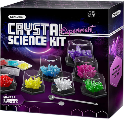 Crystal Growing Kit for Kids, Science Experiments Gifts for Boys & Girls Ages 8-14, Arts & Crafts Kits