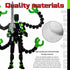 PkghoKids T13 T13 t-13 3D 5.5inch) Already Assembled Action Figure Accessories, Multi-Jointed Movable,for Collectors