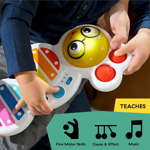 Baby Einstein Cals Curious Keys Xylophone Musical Toy - Age 12+ Months with Music and Lights.