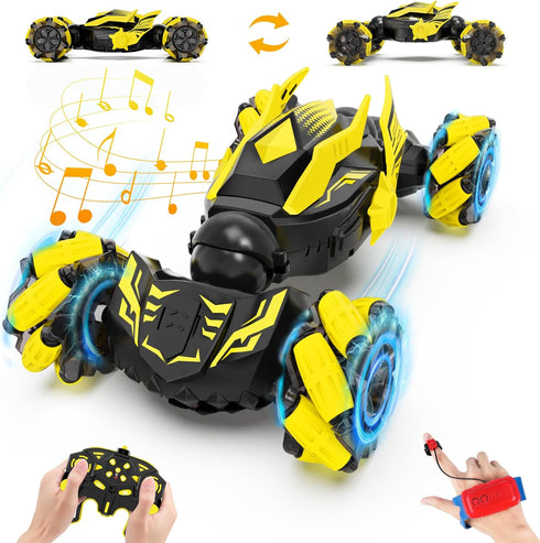 Gesture Sensing RC Stunt Car, 2.4GHz 4WD Remote Control Car Toys for