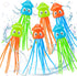 Leitee 6 Pcs Octopus Bath Toys Squid Swimming Pool Dive Toys Sensory
