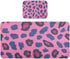 SyXIOP Peach Leopard Print Cooling Baby Waterproof Crib Mattress Protector 28" x 52"