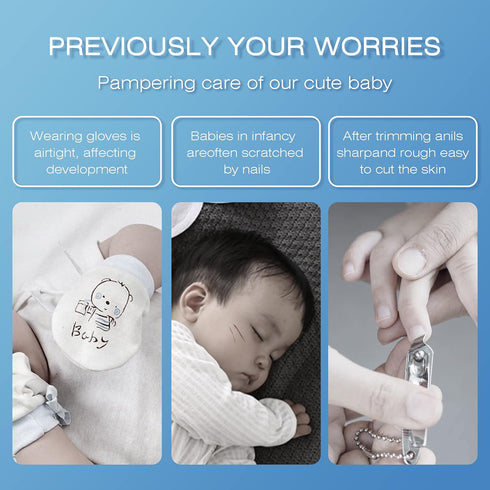 KIYNIDE Trimmer 6 Baby Nail Clippers Baby Safe Electric Nail File Kit for Newborn Infant Toddler Kids Toes